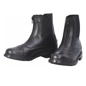 Ladies equistar paddock zip up boots in black new in box horseback